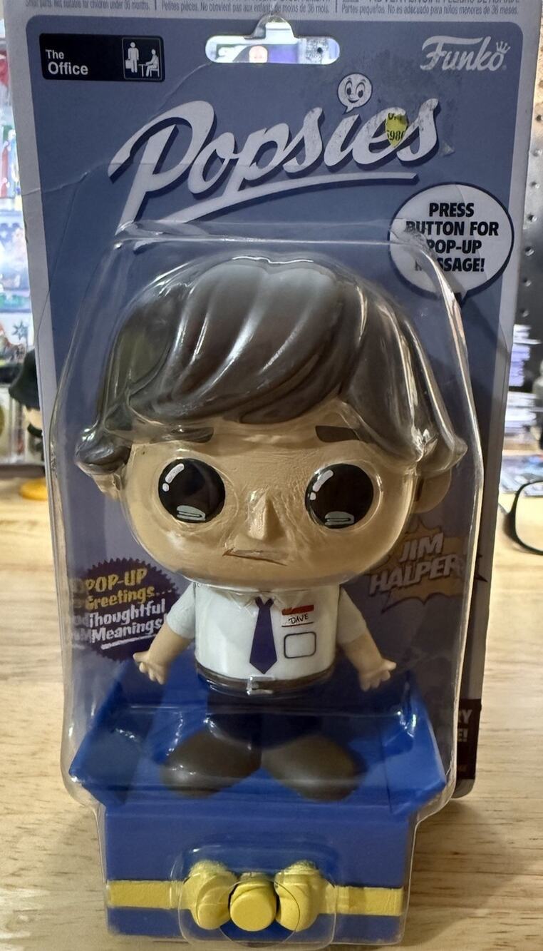 Funko Popsies The Office Jim Halpert Pop-Up Greeting Vinyl Figure 60226 New